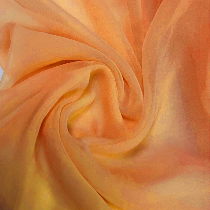 Imported Net Dupatta- Peach