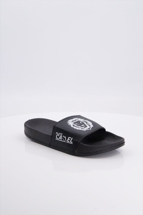 Black Camel Lion Style Black Slide