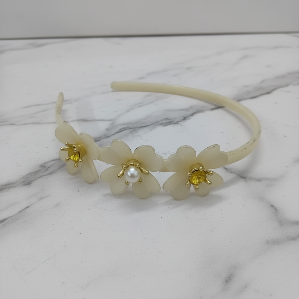 Fashion Fairy Ties Plastic Hair Band For Women-Assorted-HB1003
