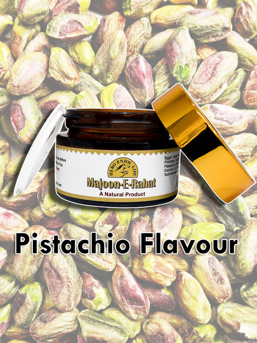 Hero Enjoy Life Majoon-e-Rahat (Pistachio Flavour) Natural & Organic Majoon For Health-LV395