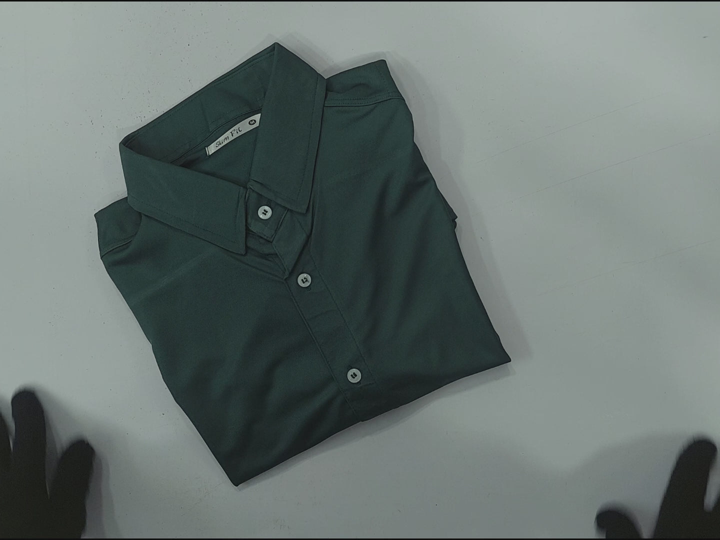 Rawgear 4 Side Lycra Slim Fit Long Sleeve Casual Shirt For Men- Forest Green-RG10