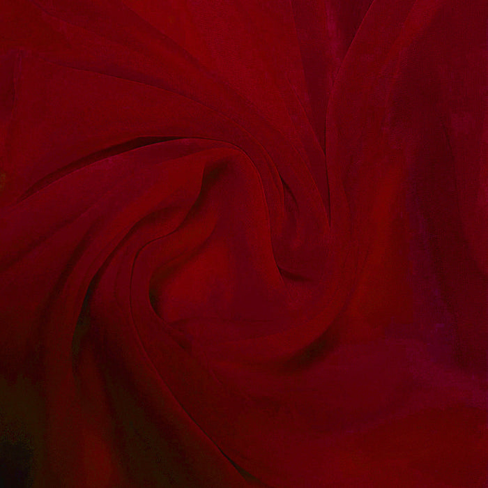 Imported Net Dupatta-Red