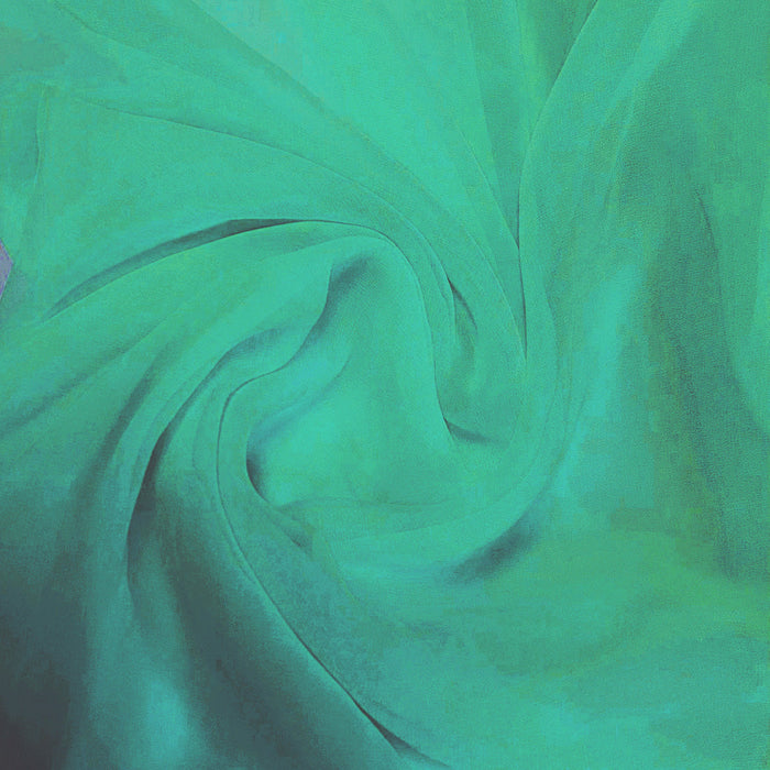 Imported Net Dupatta-sea green