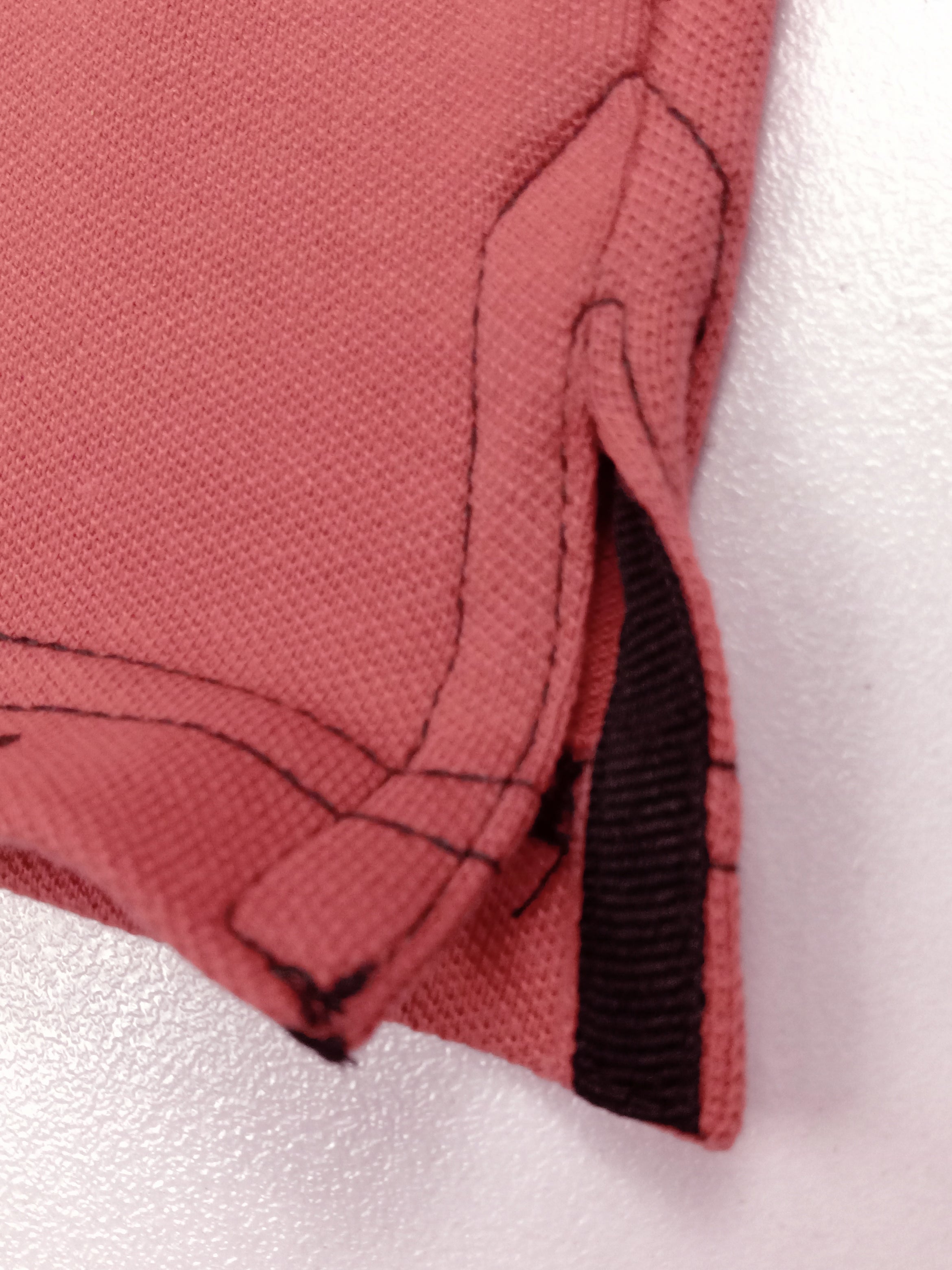 Summer Polo Shirt For Men-Dark Pink-AN3958