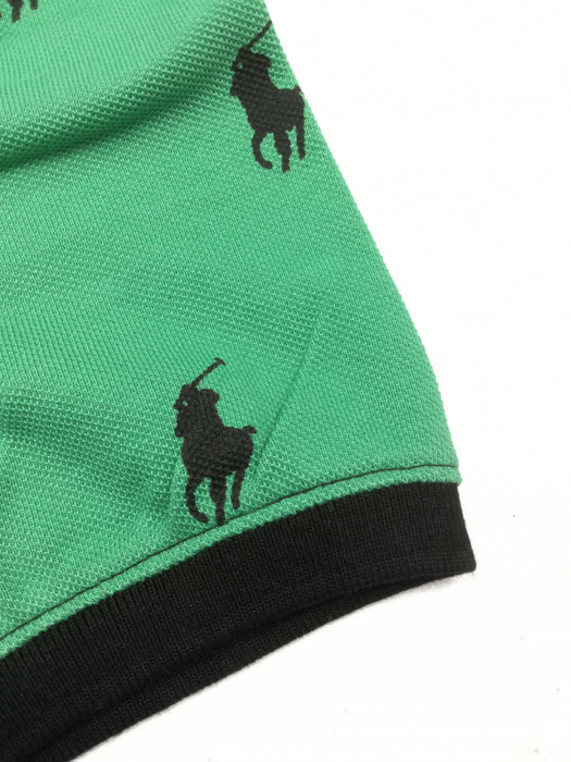 Summer Polo Shirt For Men-Green-AN3960