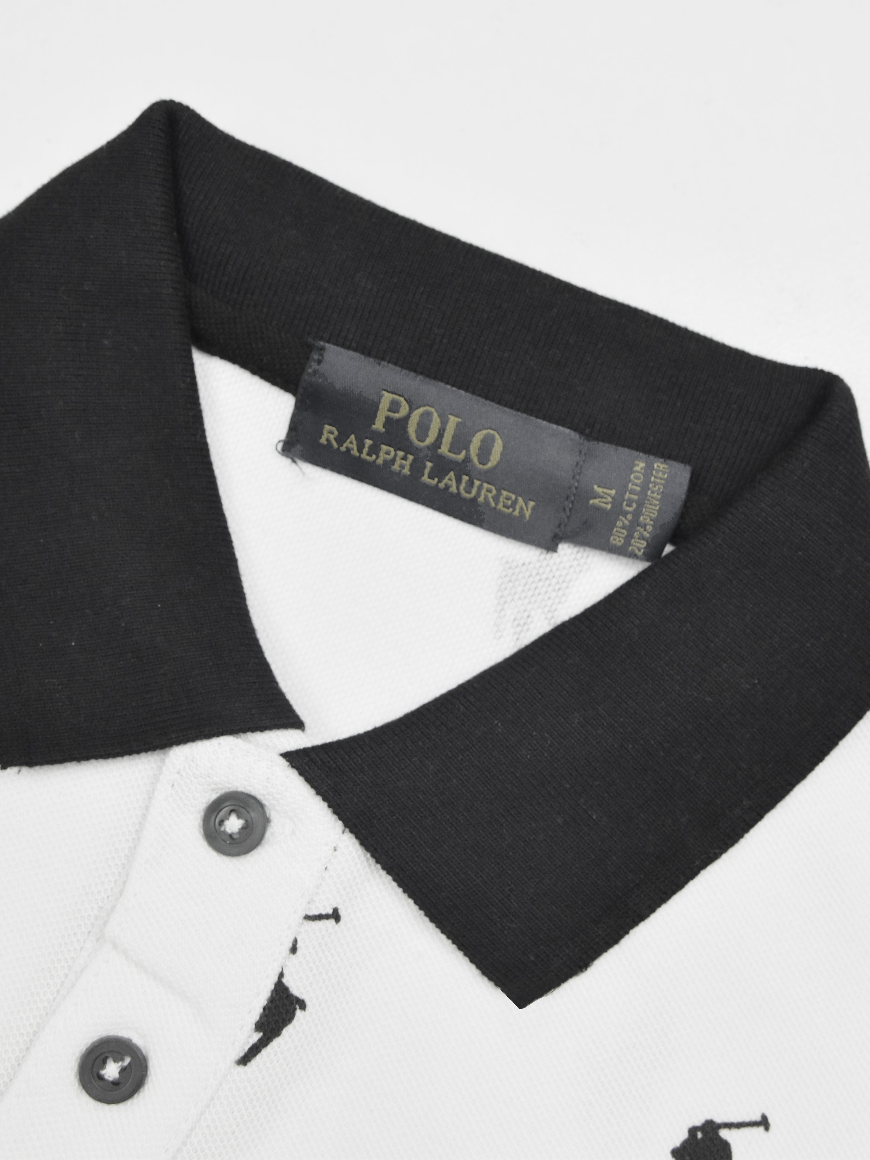 Summer Polo Shirt For Men-White-AN3962-1