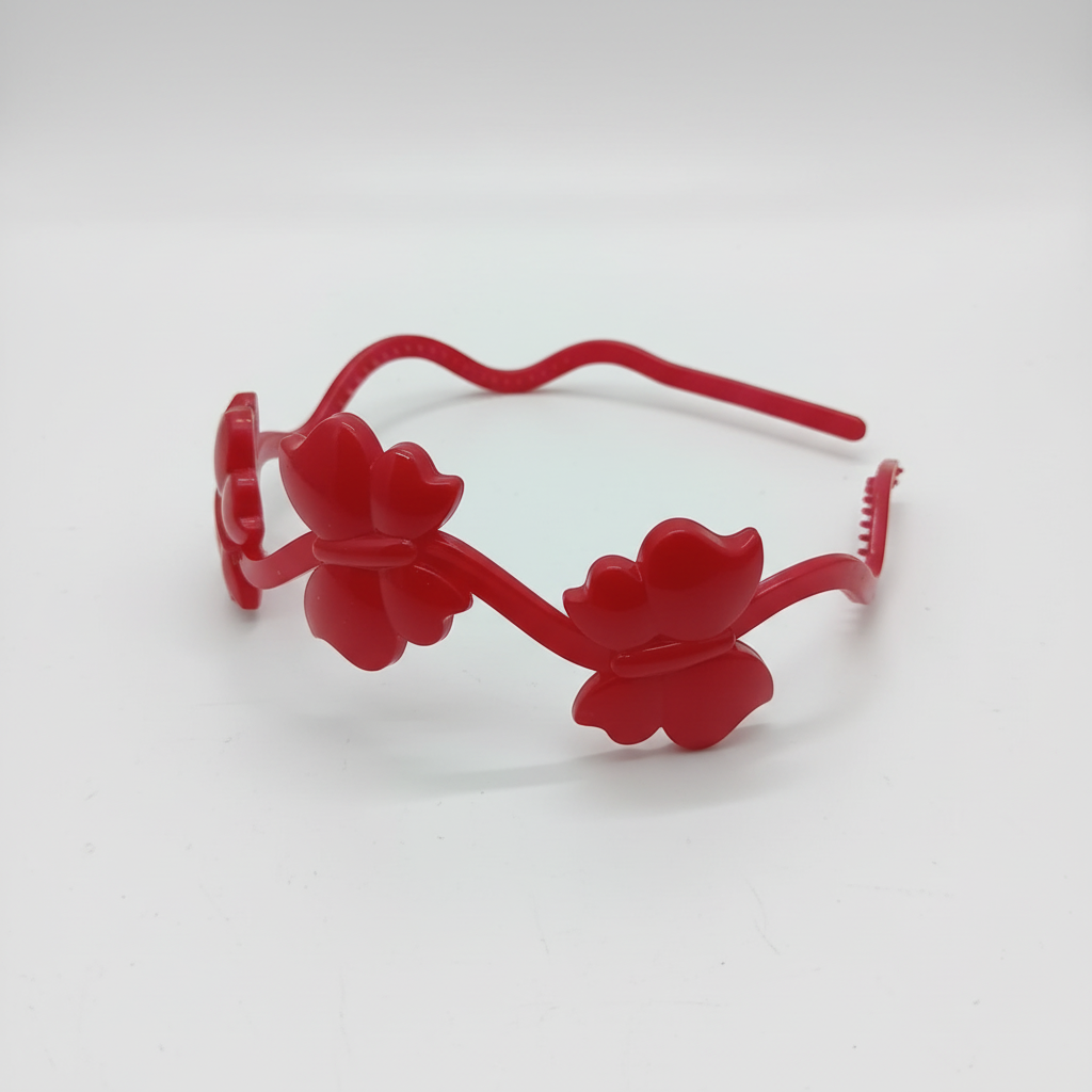 Fashion Fairy Ties Plastic Hair Band For Kids-Assorted-HB1013