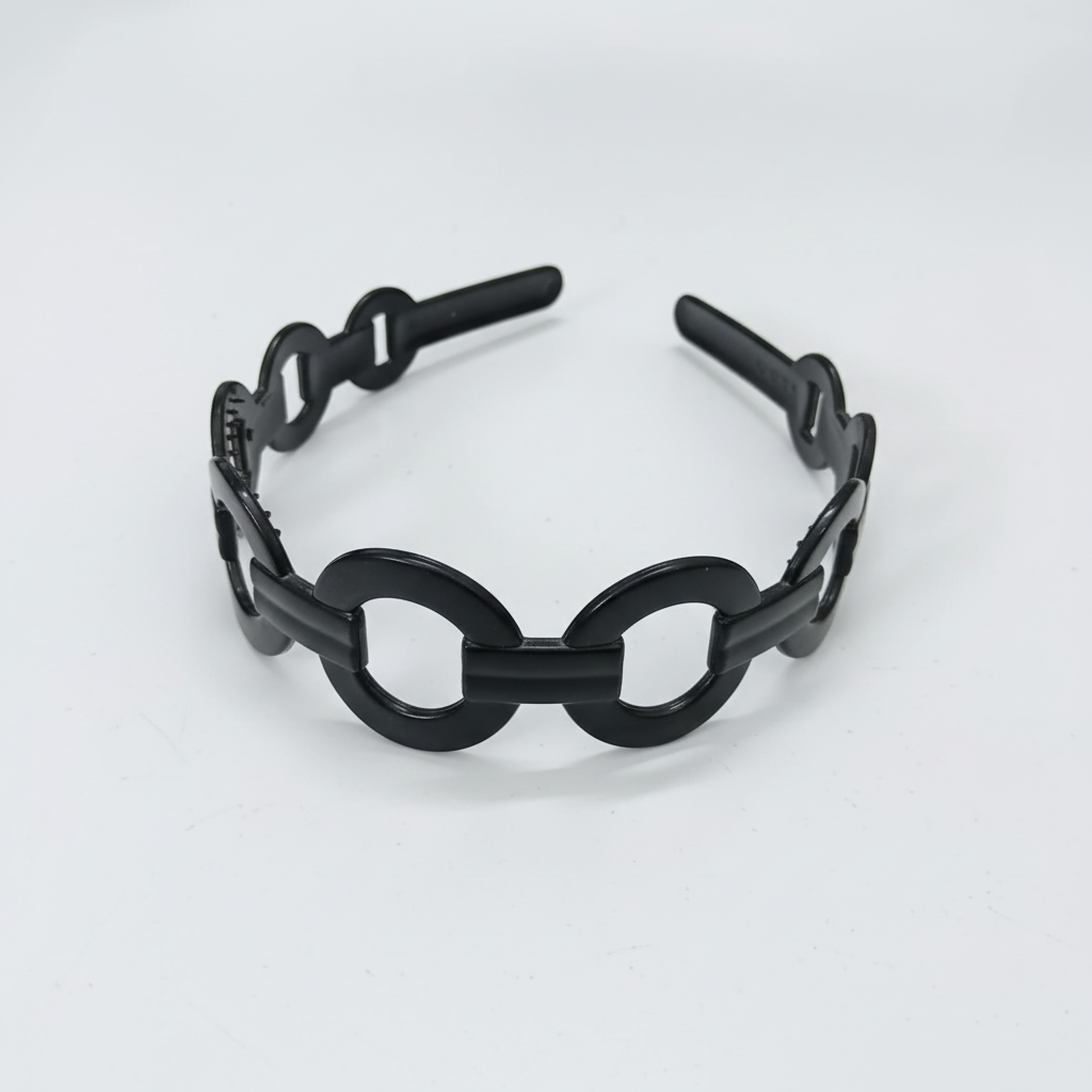 Fashion Fairy Ties Plastic Hair Band For Women-Assorted-HB1002