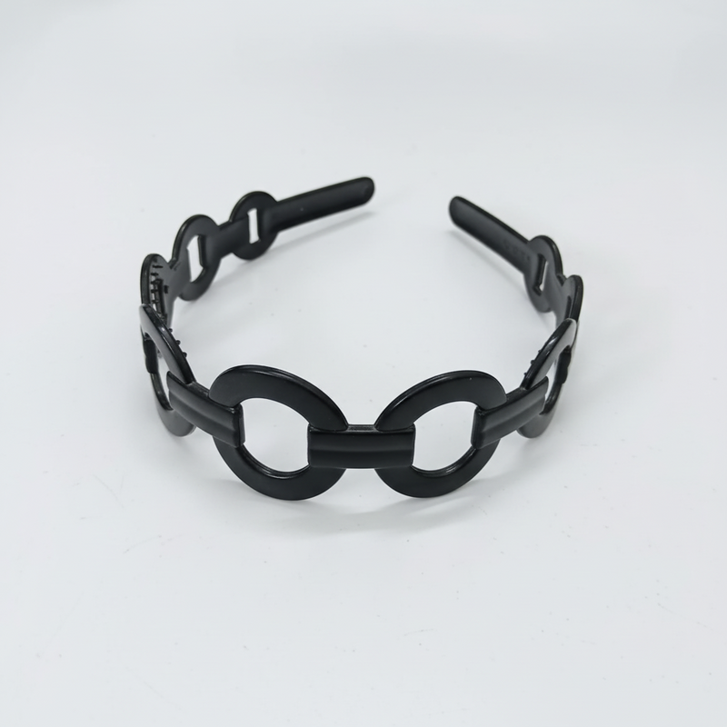 Fashion Fairy Ties Plastic Hair Band For Women-Assorted-HB1002