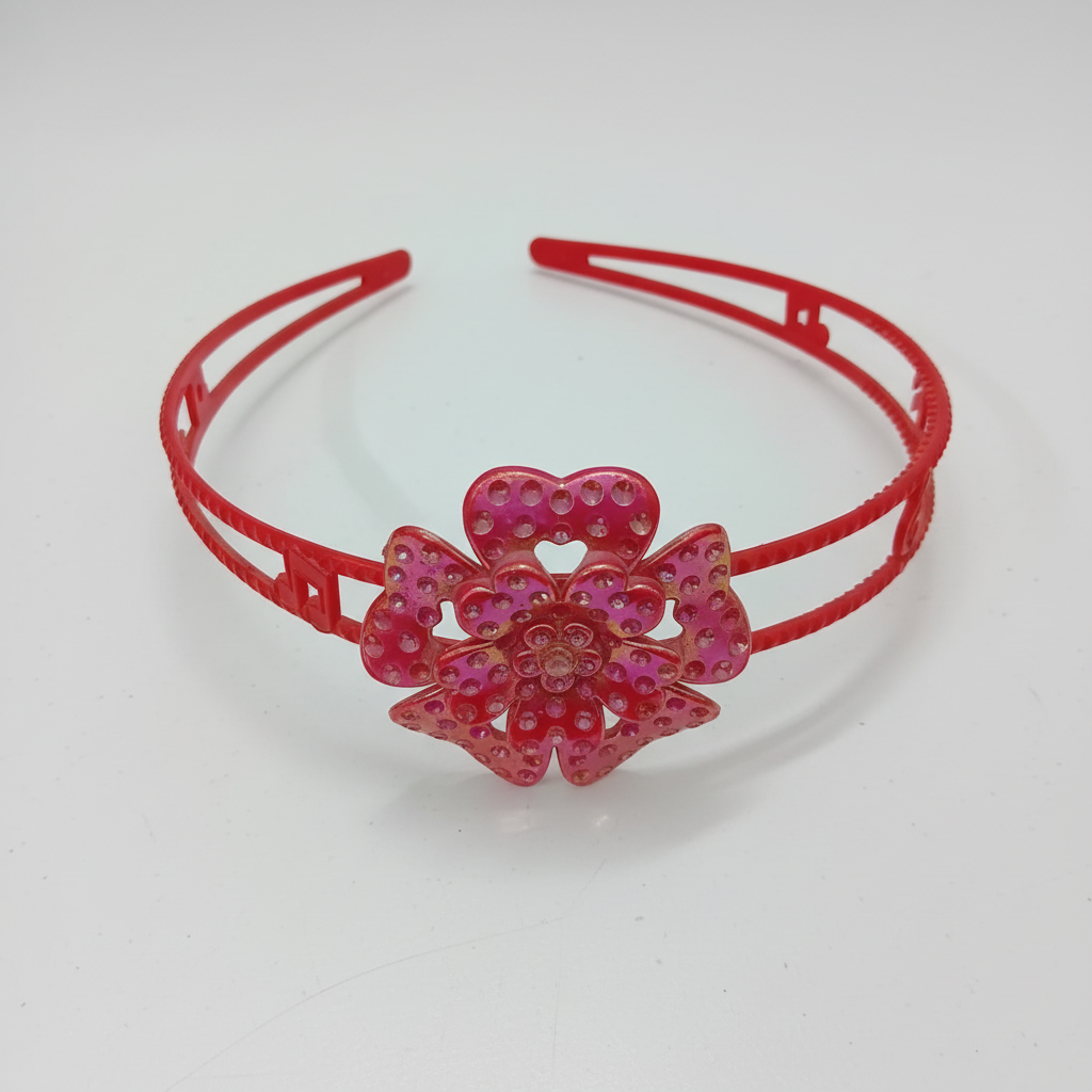 Fashion Fairy Ties Plastic Hair Band For Kids-Assorted-HB1010