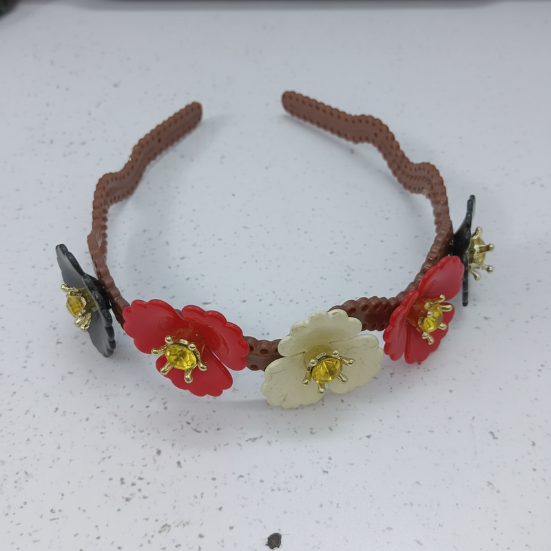 Fashion Fairy Ties Plastic Hair Band For Kids-Assorted-HB1015