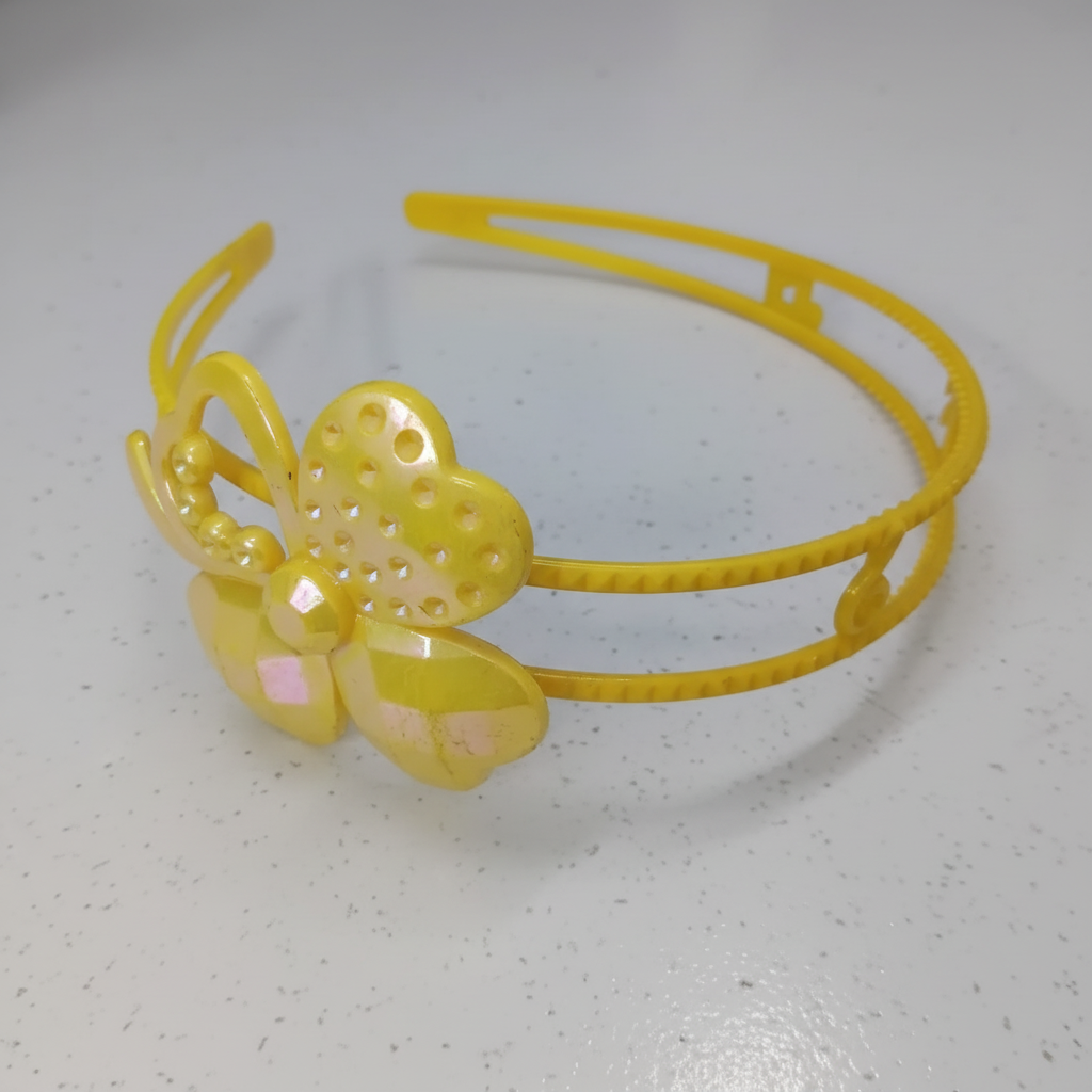 Fashion Fairy Ties Plastic Hair Band For Kids-Assorted-HB1017
