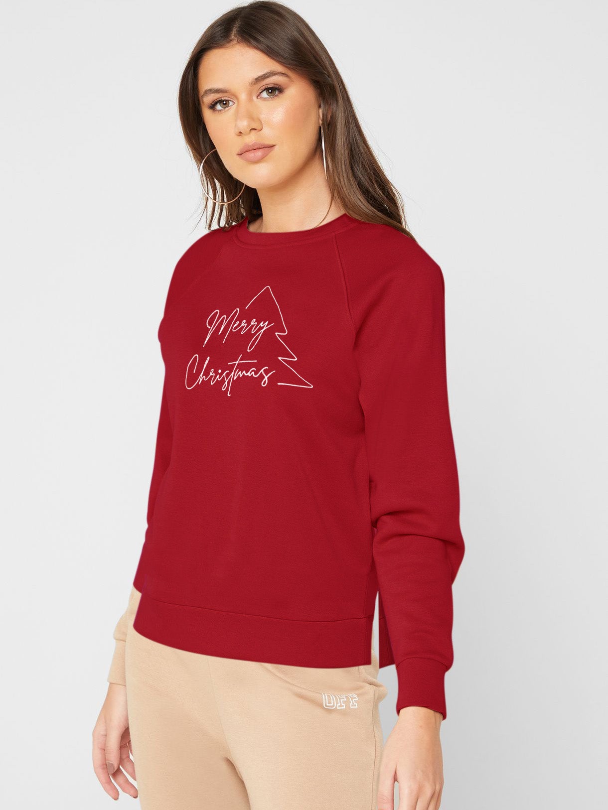 ROYCE CREW NECK CROP SWEATER