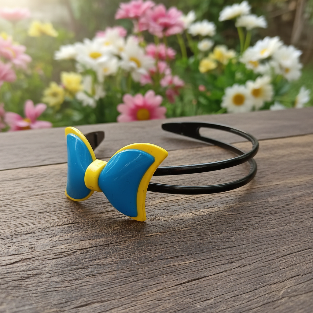 Fashion Fairy Ties Plastic Hair Band For Kids-Assorted-HB1023