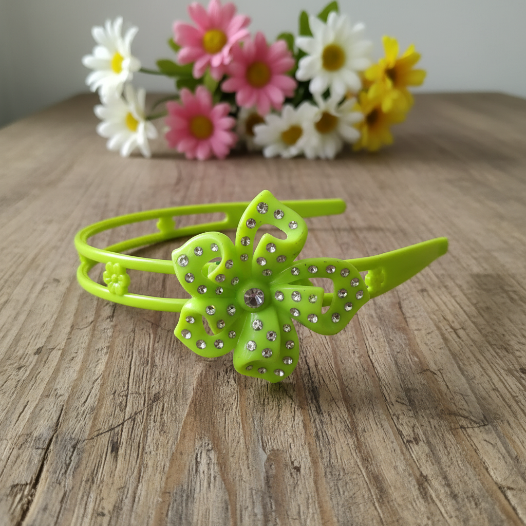 Fashion Fairy Ties Plastic Hair Band For Kids-Assorted-HB1005
