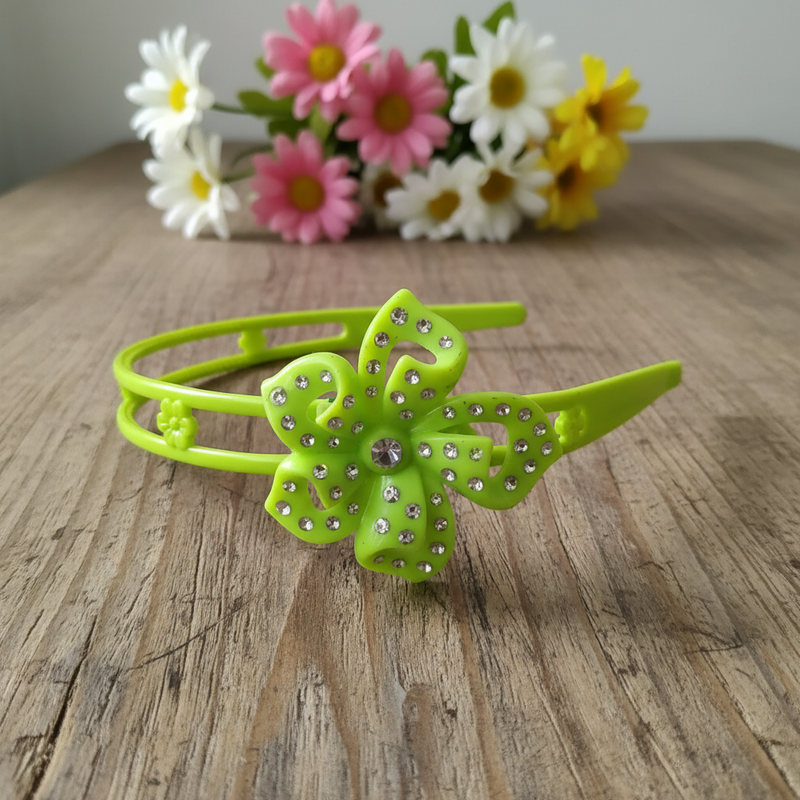 Fashion Fairy Ties Plastic Hair Band For Kids-Assorted-HB1005