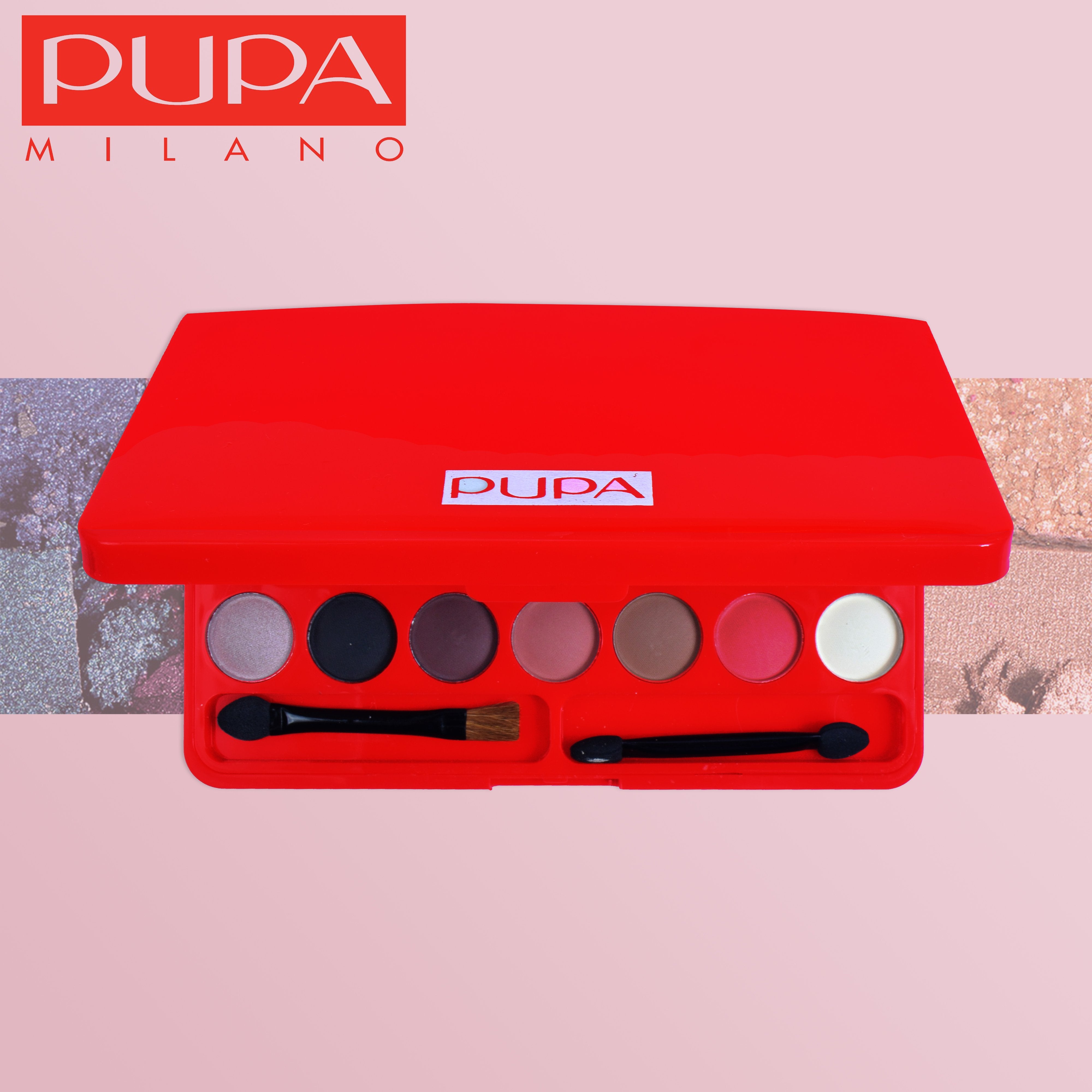 PUPA 21 Color Flash Gleam Eye Shadow Kit-RT642-1