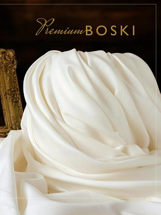 8 Pound China Boski Unstitched Fabric-Cream-RT1292