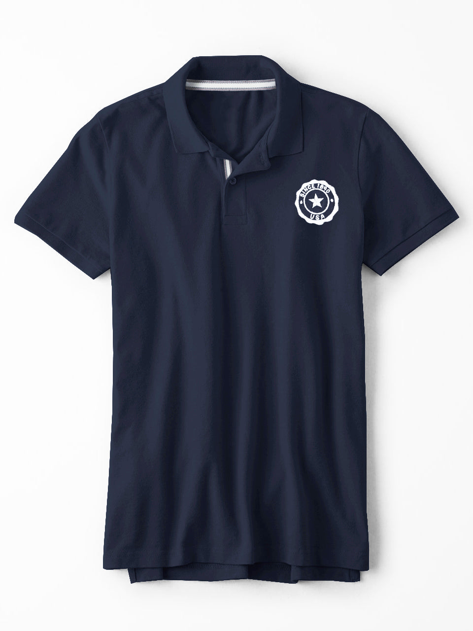 Nxt Single Jersey Half Sleeve Polo For Men-Navy-RT797