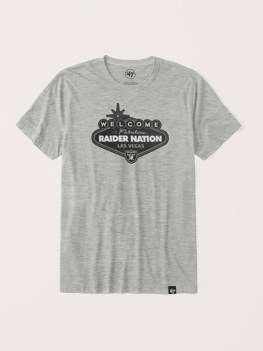 47 Single Jersey Crew Neck Tee Shirt For Men-Grey Melange-AN2913