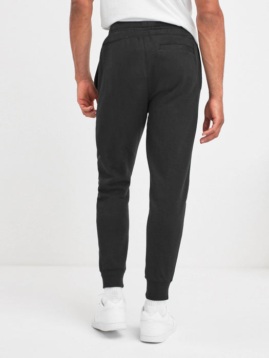 NK Fleece Slim Fit Jogger Trouser For Men-Black-RT1665