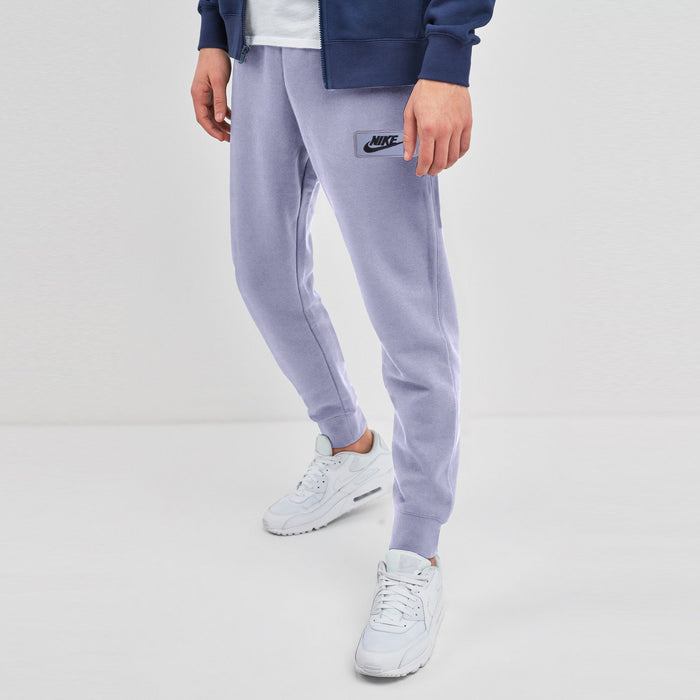 NK Terry Fleece Slim Fit Jogger Trouser For Men-Light Purple-BR14328