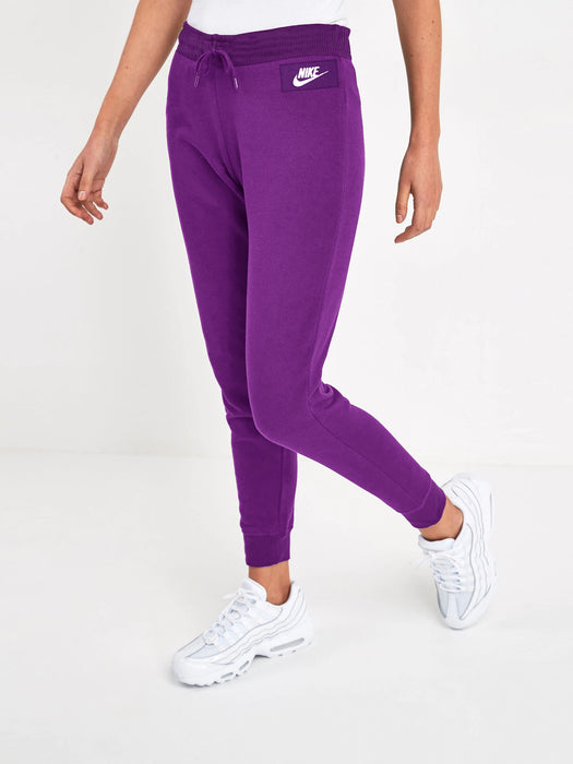 NK Fleece Jogger Trouser For Ladies-Purple-RT1241