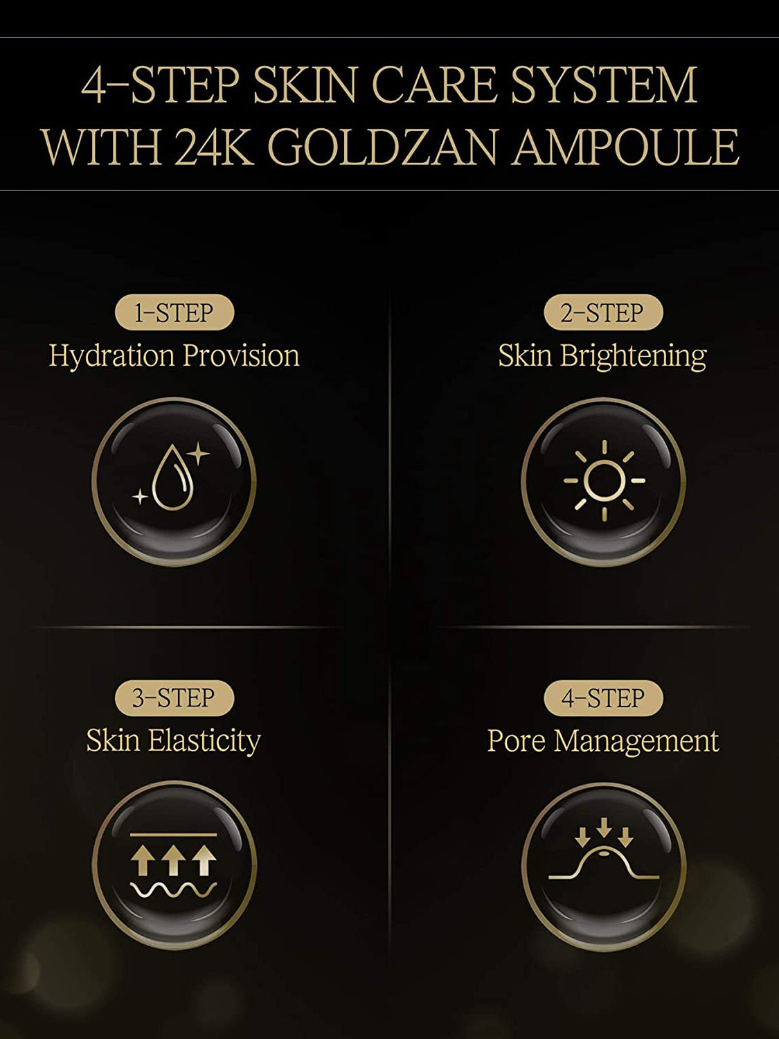 MAISON DE NATURE 24k GOLDZAN AMPOULE 100ml-RT540