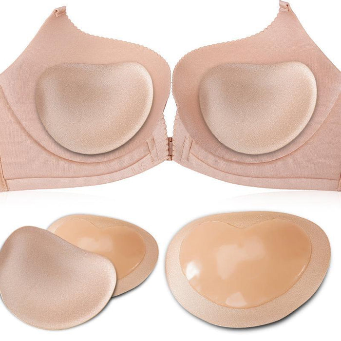 Self Adhesive Nipple Cover Paste Silicone Ladies Push Up Bra-Skin-SP2515