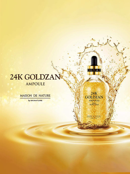 MAISON DE NATURE 24k GOLDZAN AMPOULE 100ml-RT540 - Brandsroots