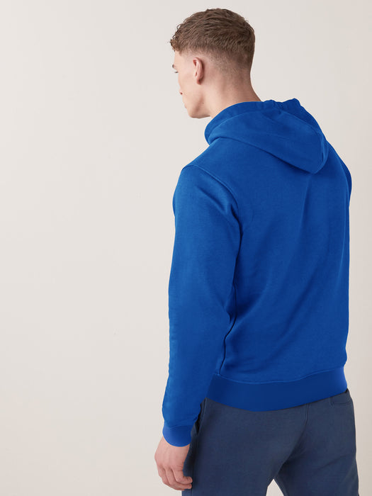 Premium Quality Terry Fleece Pullover Hoodie For Men-Blue-RT1335