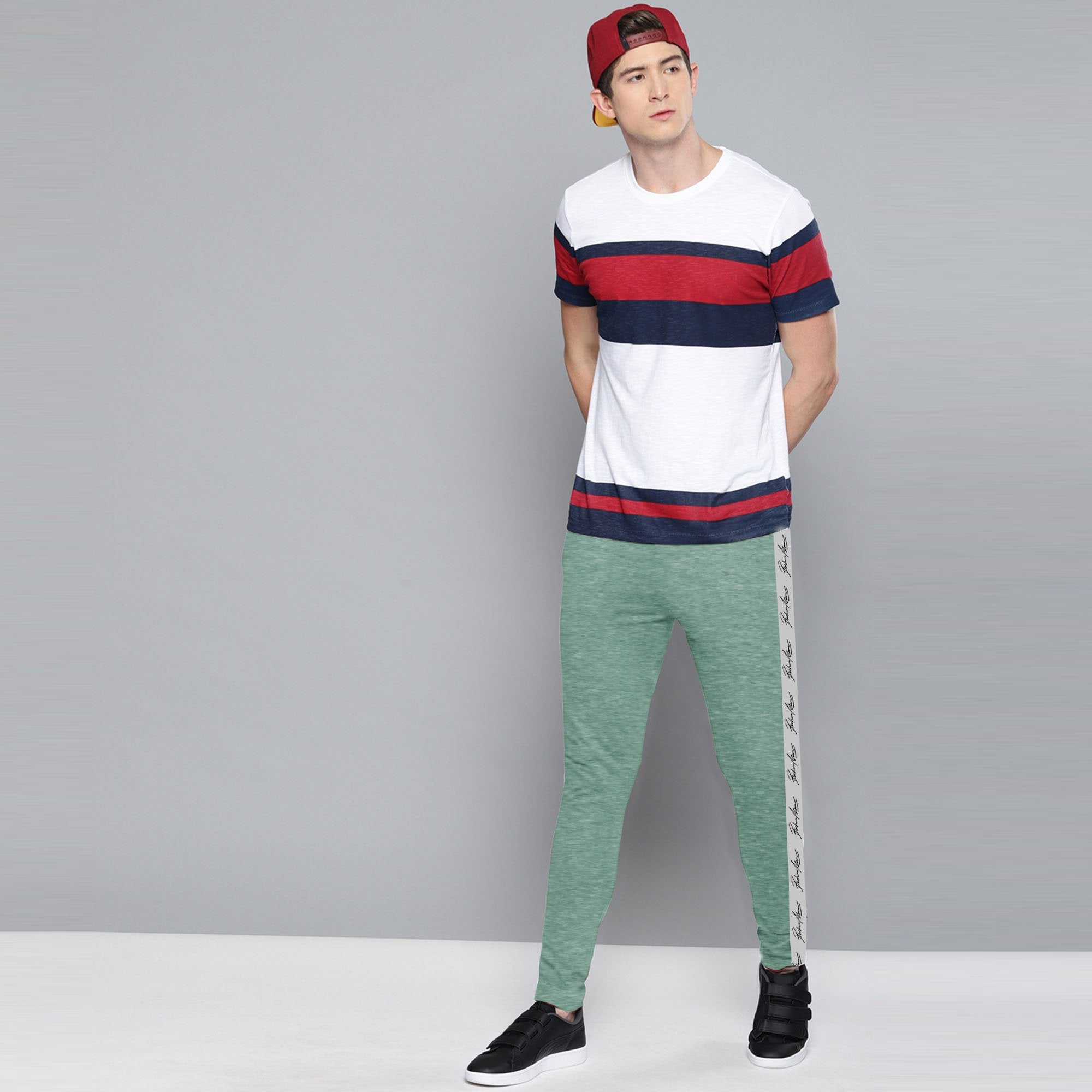 Tricorp Casual Regular Fit Stripes Trouser For Men-SP4795