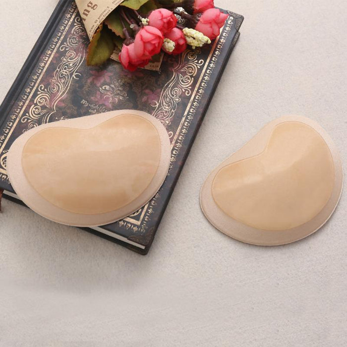 Self Adhesive Nipple Cover Paste Silicone Ladies Push Up Bra-Skin-SP2515