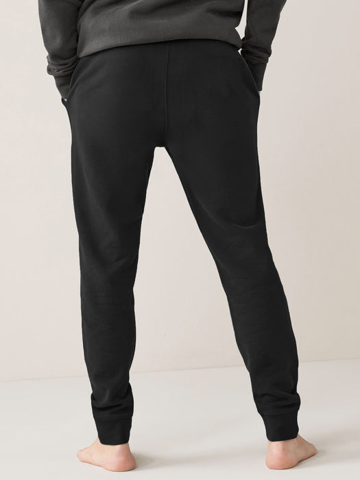 Adidas Terry Fleece Slim Fit Jogger Trouser For Men-Black-RT1764