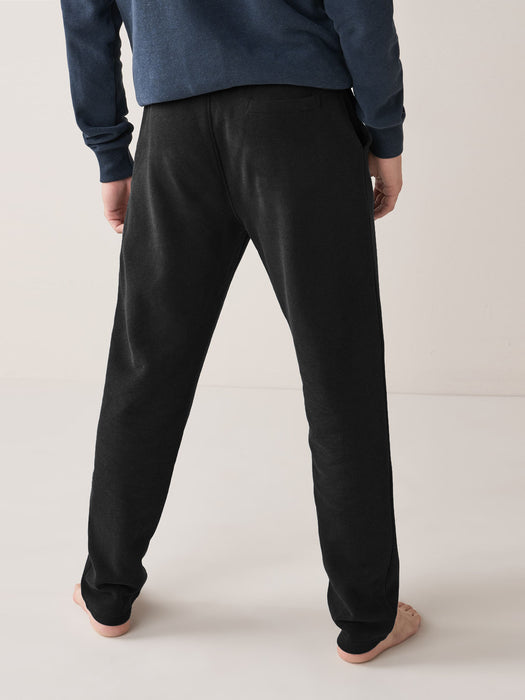 NK Fleece Regular Fit Trouser For Men-Black-RT1666