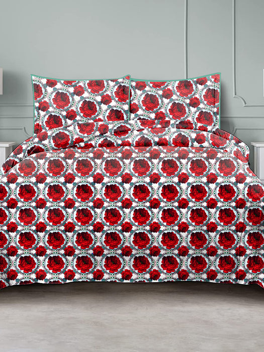 Premium Double Bed Sheet & Pillow Set-BR264