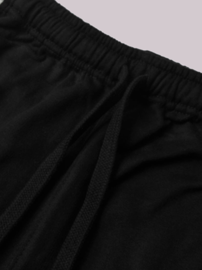 Louis Vicaci Fleece Zipper Tracksuit For Ladies-Black with Parrot Stripe-BR368