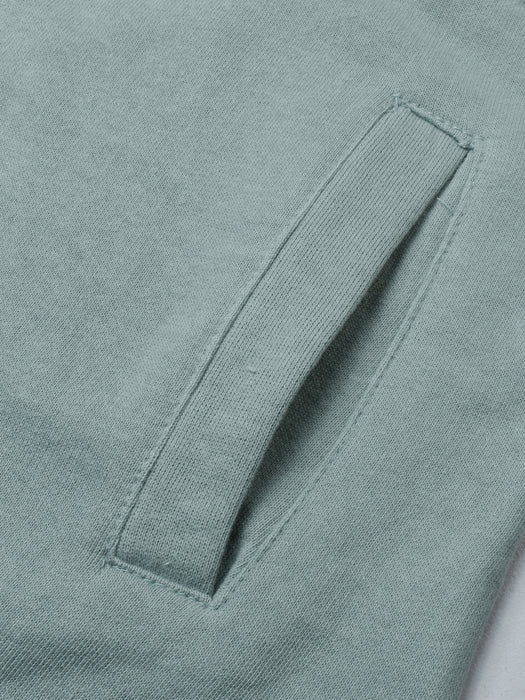 Louis Vicaci Fleece Zipper Tracksuit For Ladies-Bond Blue with Black Stripe-BR369