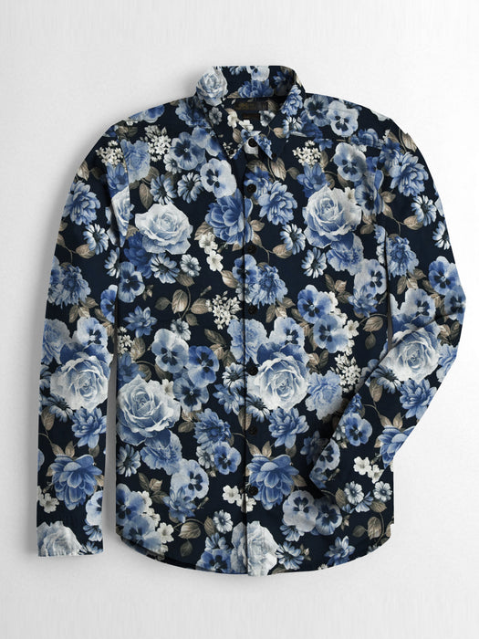 Oxen Nexoluce Premium Slim Fit Casual Shirt For Men-Allover Print-SP6975