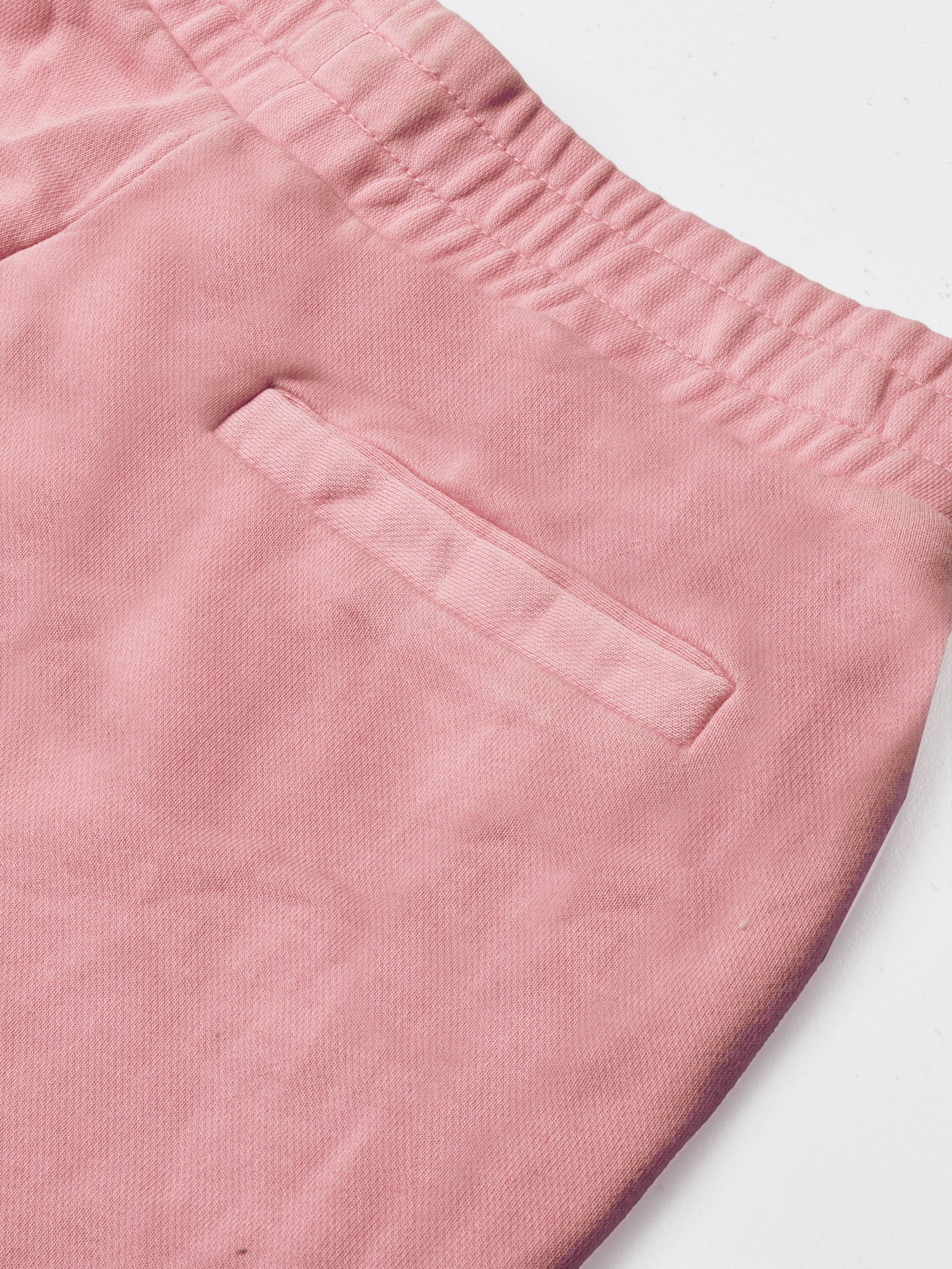 Premium Quality Terry Fleece Slim Fit Jogger Trouser For Men-Pink Faded-BR14327
