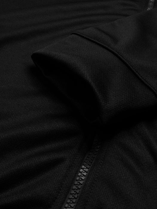 Louis Vicaci Inner Fur Zipper Hoodie For Men-Black-RT2272