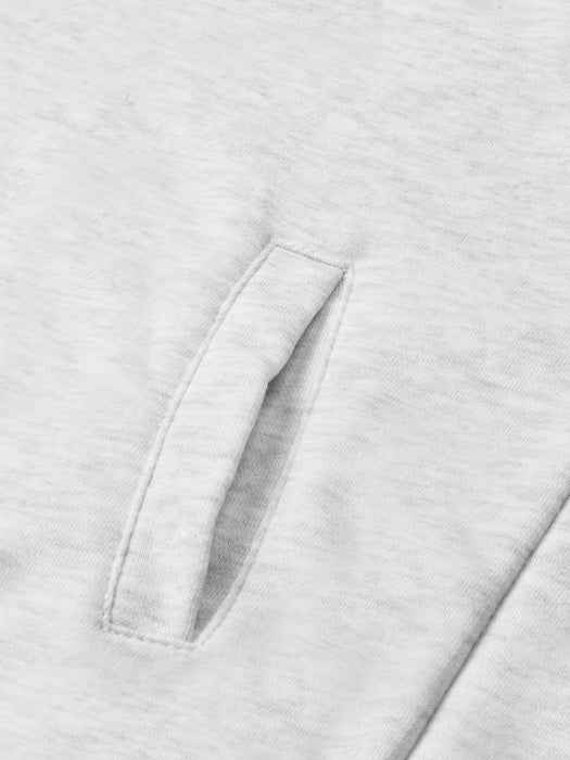 Louis Vicaci Fur Zipper Hoodie For Men-Off White Melange-RT1343