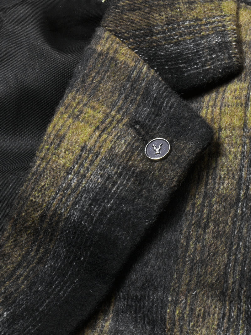 Oxen Premium Regular Fit Checked Blazer For Men-BR14271