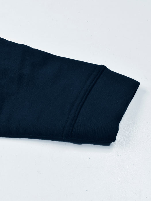 Louis Vicaci Fur Zipper Hoodie For Men-Navy-RT1518