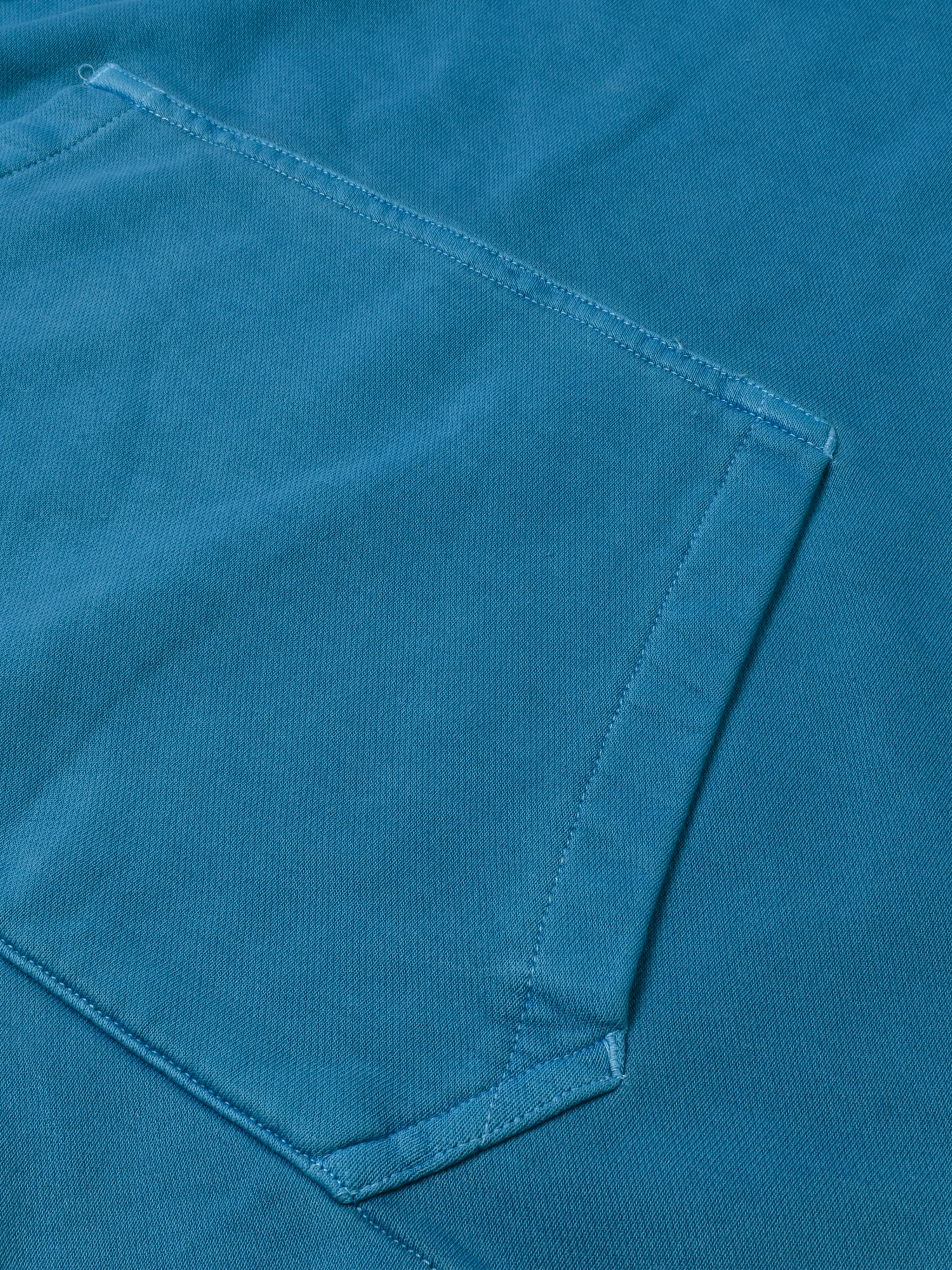Next Terry Fleece half Sleeve Pullover Hoodie For Men Blue-RT2137
