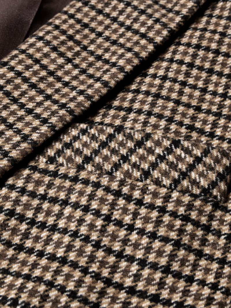 Oxen Premium Slim Fit Checked Blazer For Men-BR14269