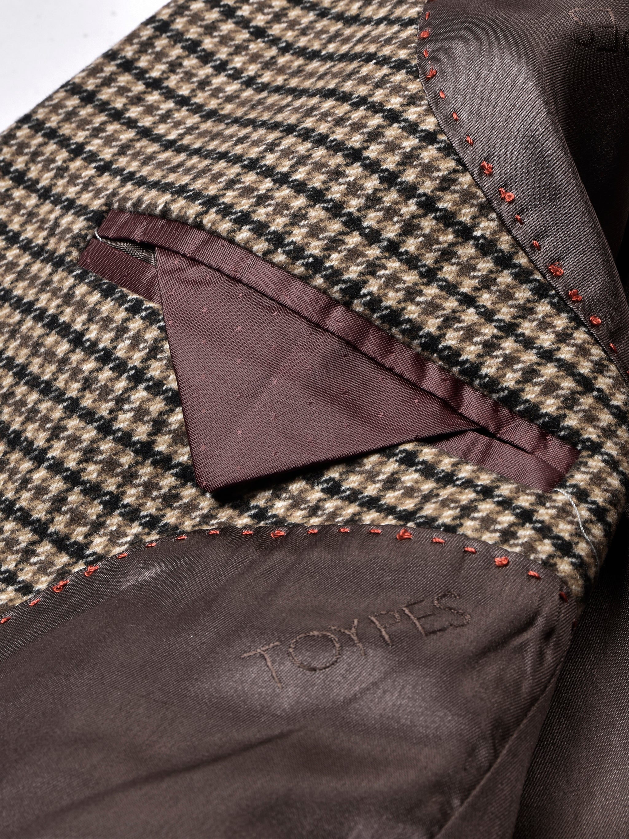 Oxen Premium Slim Fit Checked Blazer For Men-BR14269