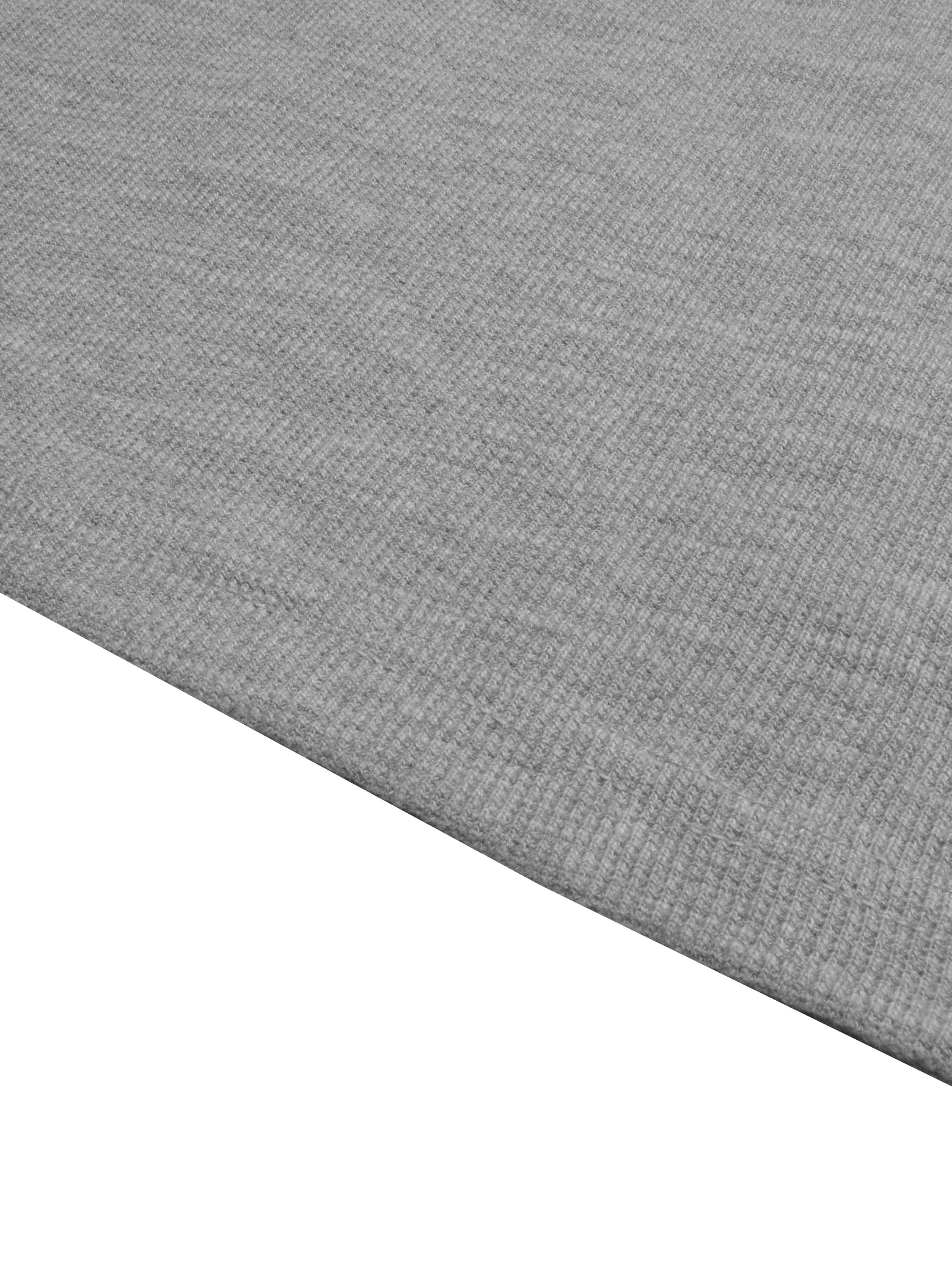 LV Crew Neck Long Sleeve Thermal Tee Shirt For Kids-Black with Orange & Grey-RT2422