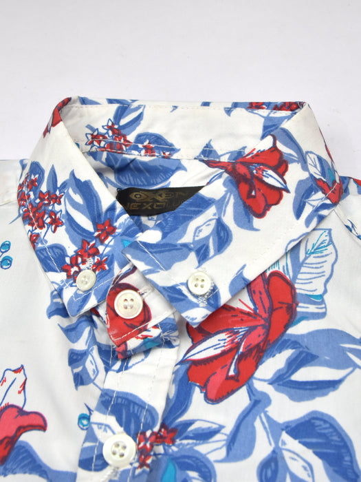 Oxen Nexoluce Premium Slim Fit Casual Shirt For Men-Allover Print-SP6554