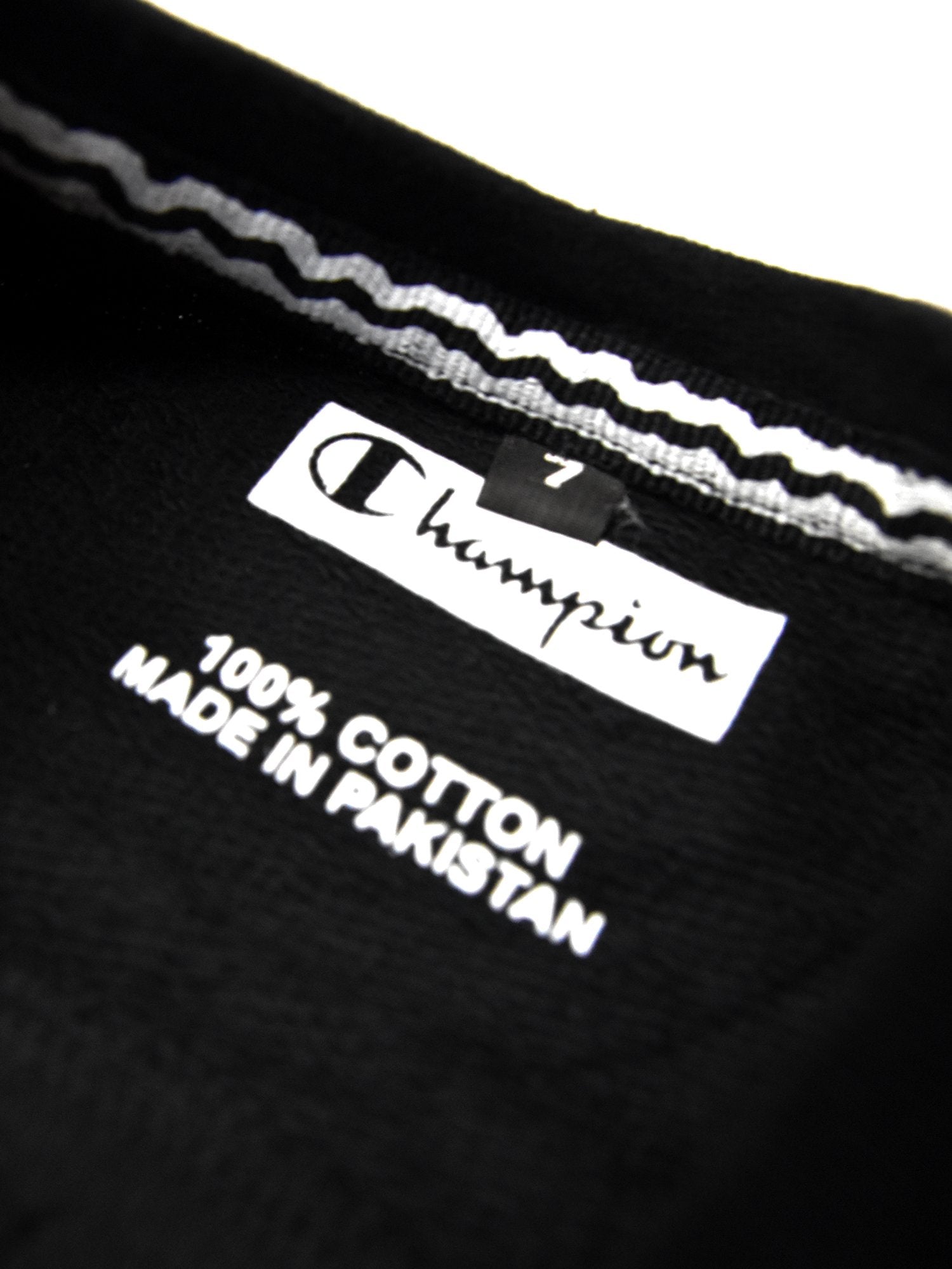 Champions Terry Fleece Sweatshirt For Kids-Black-SP5486